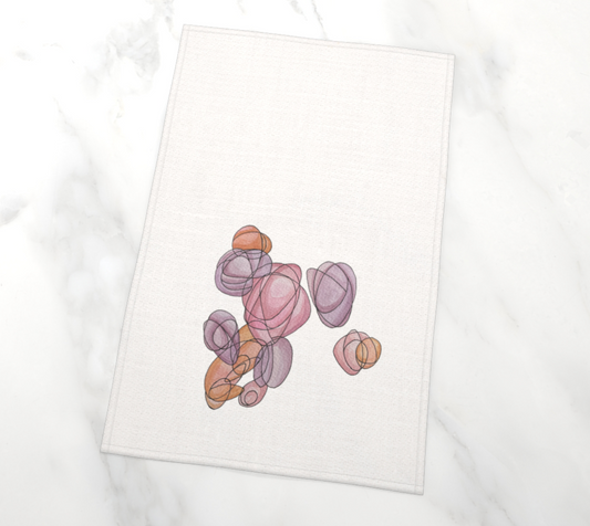 Bunch of Tulips Tea Towel