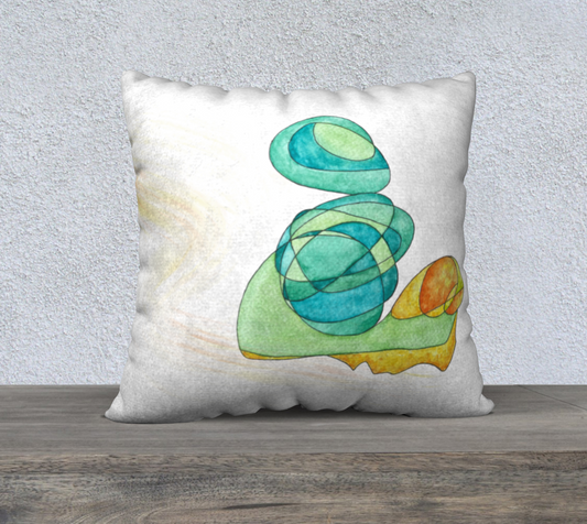 Snail! Throw Pillow