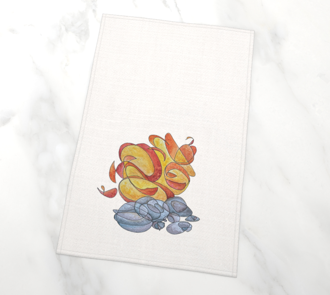 Low Tide Tea Towel