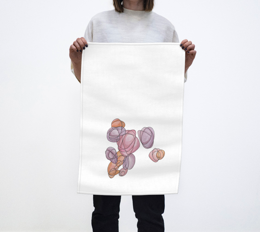 Bunch of Tulips Tea Towel