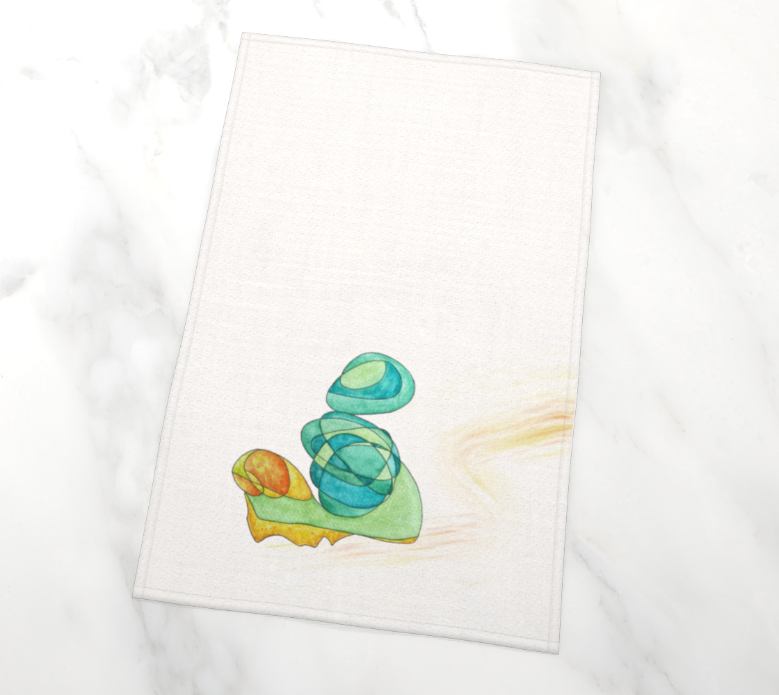 Snail Tea Towel