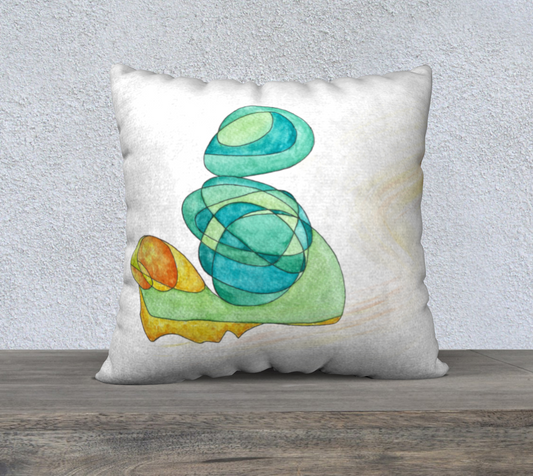 Snail! Throw Pillow